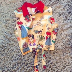 Frida Khalo blouse